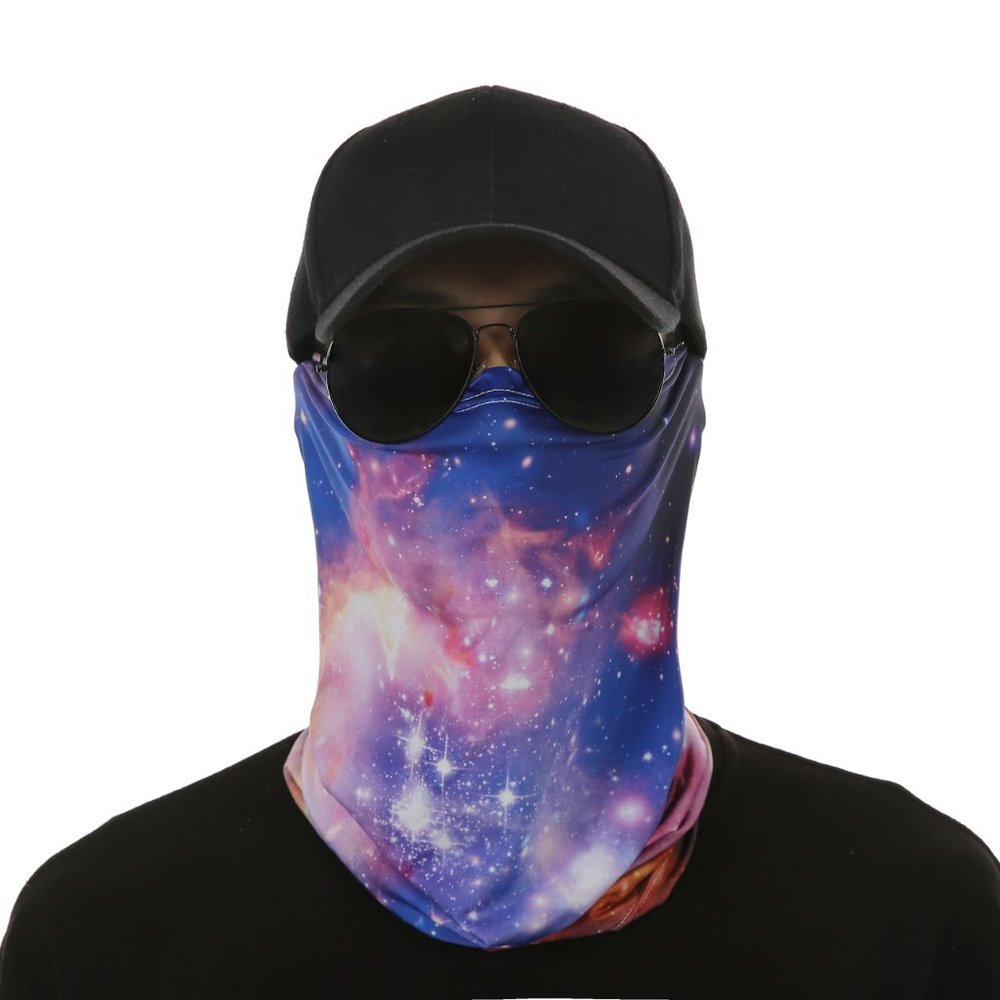 Bandana Face Mask Green Camo